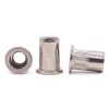 1/4-20 Rivet Nut Stainless Steel 304 (18/8), UNC Flat Head