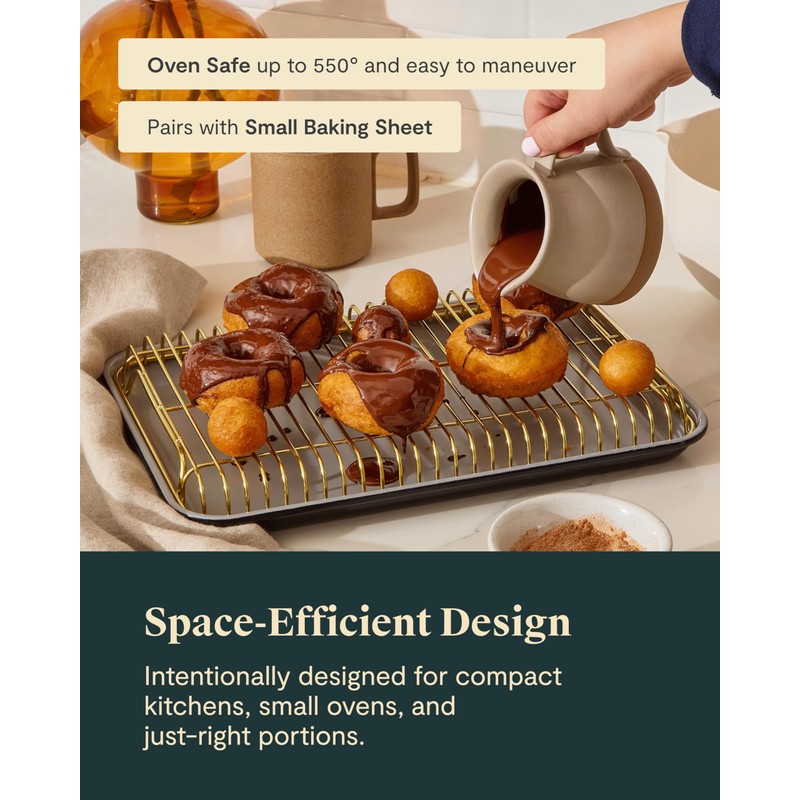 Caraway Stainless Steel Cooling Rack - 9" x 13" -