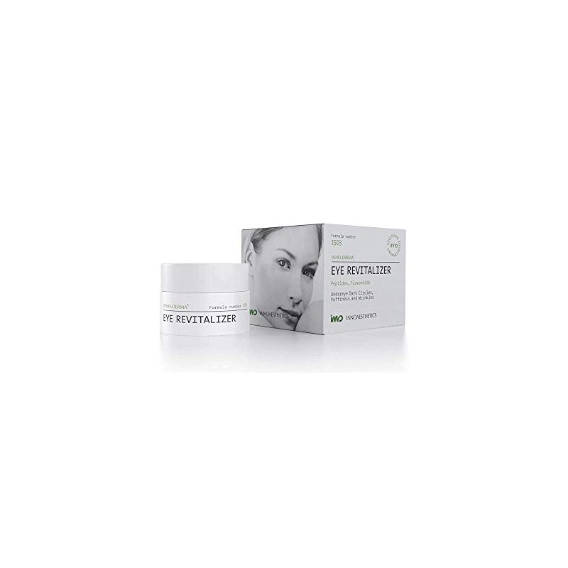 Innoaesthetics Eye Revitalizer Cream 15 g -Puffiness- Dark Circles-Wrinkles by