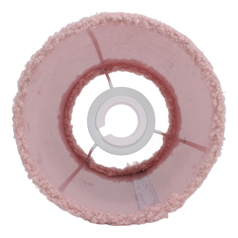 Plush Cloth Lamp Shade Replacement Decorative Soft Comfortable Cone Round