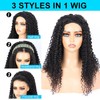 【3 IN 1 HALF WIG】MoreFace Wear Go Half Wig Kinky