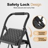 HBTower 2 Step Ladder, Step Stool for Adults,2 Step Ladder
