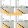 CHRORINE 5 Pcs Turnbuckle Wire Tensioner M5 Adjustable Turnbuckle Stainless