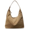 Slouchy Nylon Tote Bag Women Trendy Crossbody Purse Underarm Shoulder