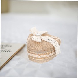 BESPORTBLE 2pcs Heart Shaped Ring Box Jewelry Storage Case Elegant Wedding Decoration Lightweight Design Container for Engagement Rings and Special Occasions
