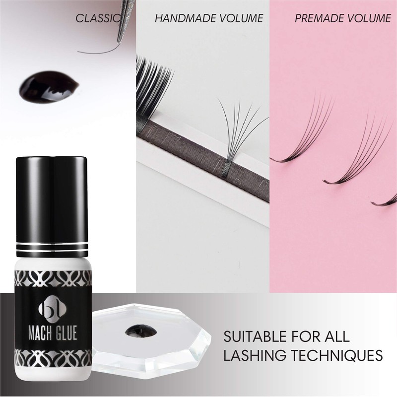BL Lashes Mach Glue | Lash Glue for Lash Extensions,