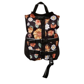 Liquid Force 2025 Dream Child CGA Life Jacket (Black/Flowers)