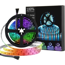 SUPERNIGHT 5050 RGBW LED Strip Lights-16.4ft 300 LEDs, Color Changing LED Lights for Valentine, Wedding Sparklers, Christmas Lights, Indoor Decoration