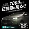 Carmate BW555 GIGA Car LED Headlight, S7 Series, 5,000K, Natural