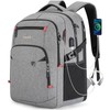 Velaybor 40L Expandable Laptop Backpack, Anti-thief Travel Backpack with USB