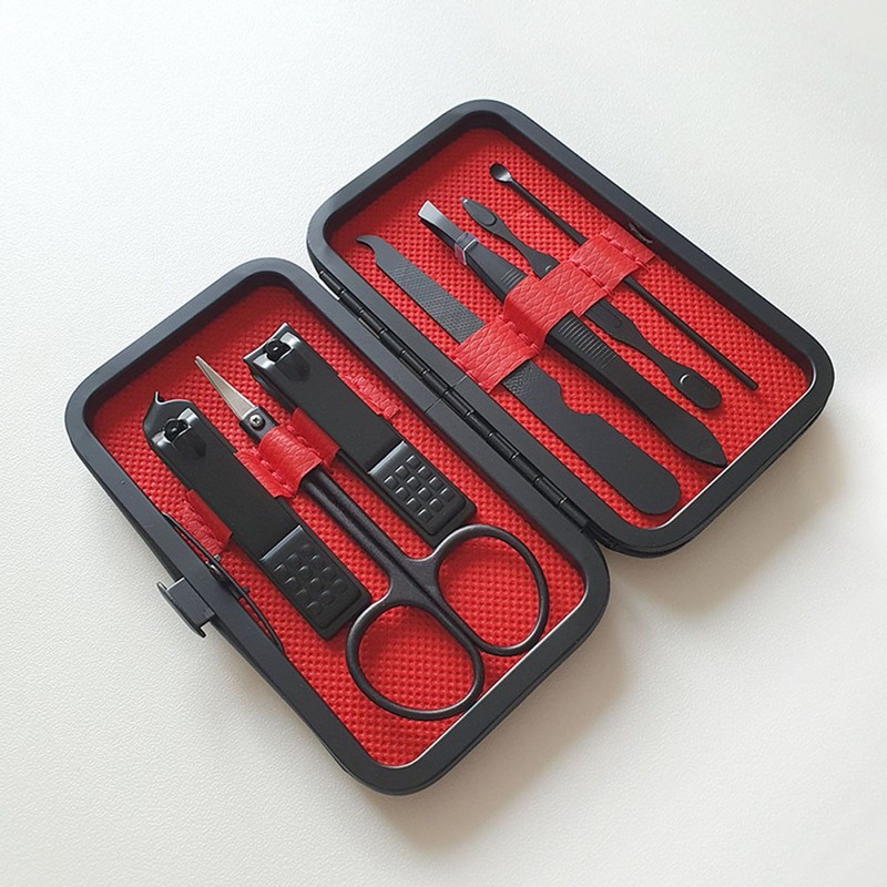 Yuzbee Yuzbi Carbon Black Nail Care 7-Piece Set