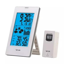 Taylor 테일러 디지털 디럭스 일기 예보관 Taylor Digital Deluxe Weather Forecast Station [Digital Deluxe Weather Forecaster]
