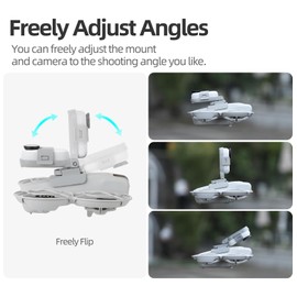 BTG Adapter Mount Base Compatible with insta360 Go 3/Go 3S for DJI NEO Accessories Parts