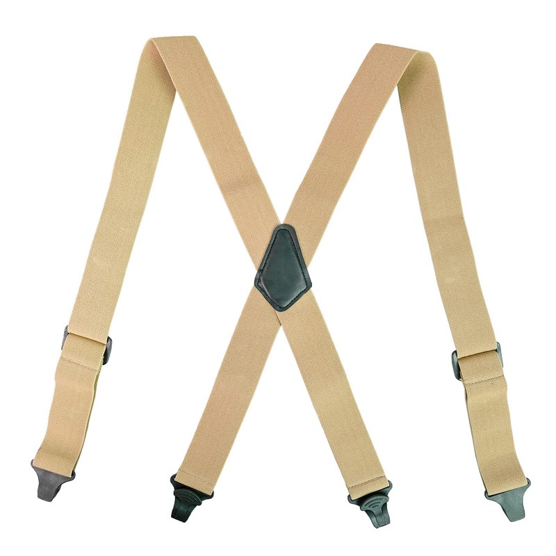 MELOTOUGH X back suspenders airport friendly Suspenders,NO buzz with Plastic