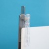Pentel Permanent Ballpoint Pen Feel 0.7 XBXB117-A5, Clear Black, Pack