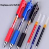 Retractable Liquid Gel Ink Pen - 0.5mm Bullet Tip Smooth