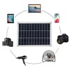 15W 12V Solar Charging Panel Professional Efficient Monocrystalline Silicon Solar