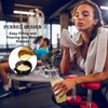 Small Protein Shaker, 2 Pcs Protein Powder Container, Portable Protein