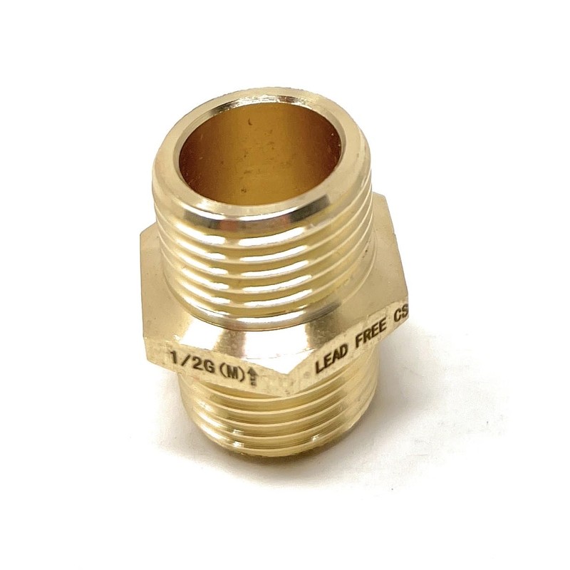 Cascada 1/2" G Thread (Metric BSPP) Male to 1/2" NPT