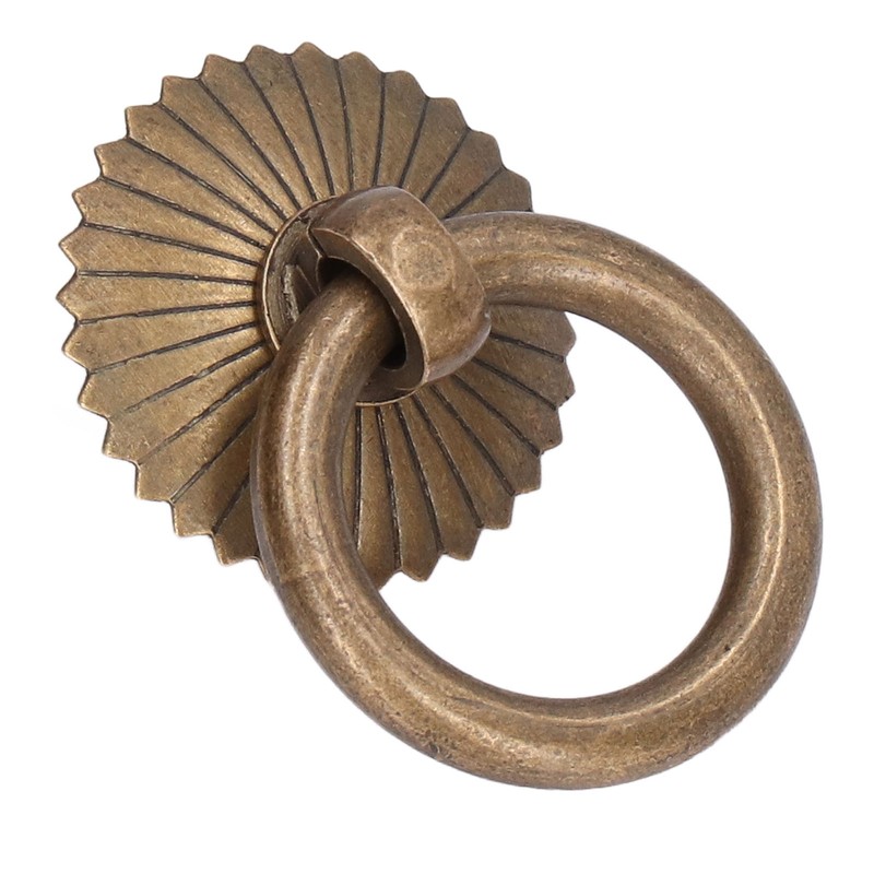 10Pcs Drawer Handles Premium Brass Durable Rustproof Vintage Style Antique