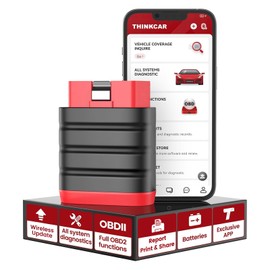 thinkcar Thinkdiag Mini Herramienta de diagnóstico para escáner OBD2, escáner de Sistema Completo OE para iOS y Android, Lector de código de Falla de 