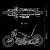 HIGH GODO Technik Motorcycle Building Blocks, 451 Pieces, Motorcycle Model