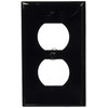 Leviton 1-Gang Duplex Device Receptacle Wallplate, Standard Size, Thermoplastic Nylon,