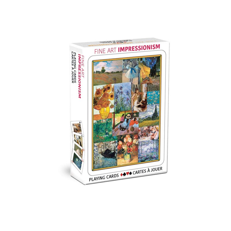 EuroGraphics Artist Playing Cards Set - Impressionism and Fine Art