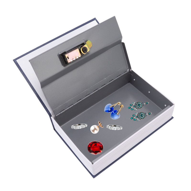 Dictionary Coin Piggy Banks Money Saving Box with Coded Lock