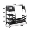 Lauren&Harold Golf Bag Organizer Garage Storage, Golf Storage Rack Stand