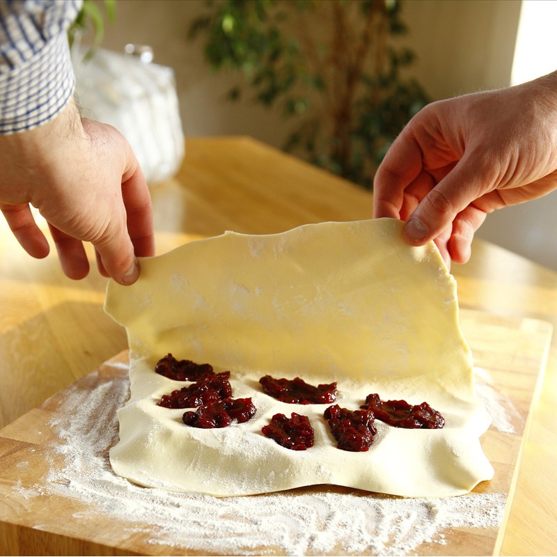 Sagad SA. 005 Dumpling Mould, Polystyrene, Green