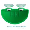 Pensino Frog Habitat Frog Dish Holder with Suction Cups, Cute