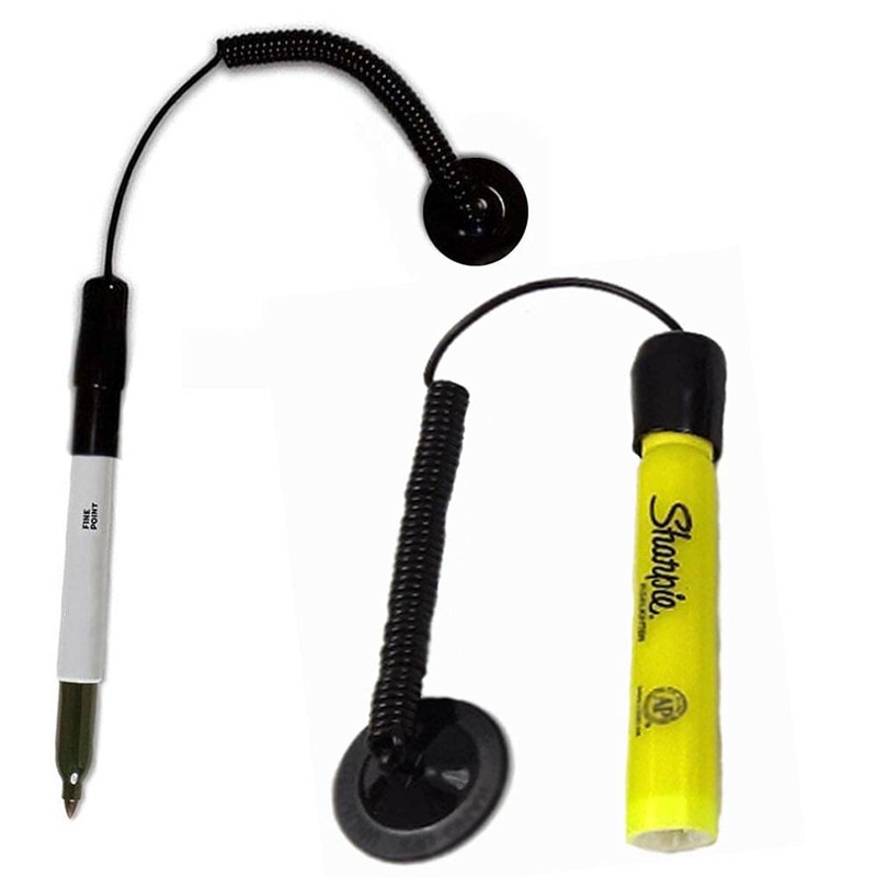 Dry Erase Marker/Pen/Stylus Tethers/Lanyard Adhesive Dry Erase Whiteboard Marker Holder