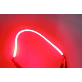 Edison Bulb LED Filament Lamp Parts Flexible Filament 130mm 300mm Edison Bulb 3v Cob LED Bead Diodes Light Accessories(300mm) 3D Printing (Red)