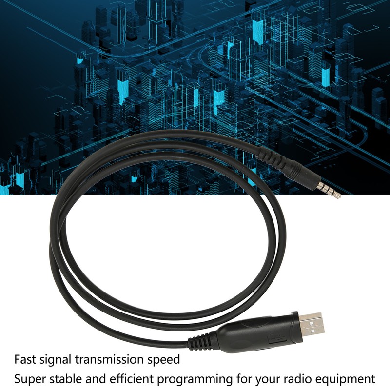 USB Programming Cable Professional 2 Way Radio Programming Cable Replacement