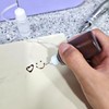 Empty Needle Tip Nozzle Bottle for Liquids 50ml Refill Bottle 17ea