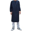 UE STORE Adults Long Sleeve Cooking Kitchen Apron Waterproof Butcher