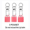 ERZHE Keychain Cap Compatible with Aquaphor lip and LANEIGE lip
