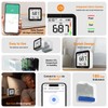 Temtop CO2 Monitor Indoor Air Quality Monitor 3 in 1
