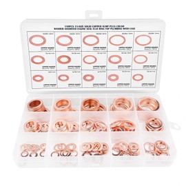 Pryzmax Lot de 150 washers, washer body washers, washers m8, m6 washers washers, washer set, sealing rings assortment