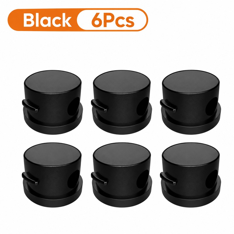 360° Rotatable Magnetic Cable Organizer Desk Cable Clip Cable Holder