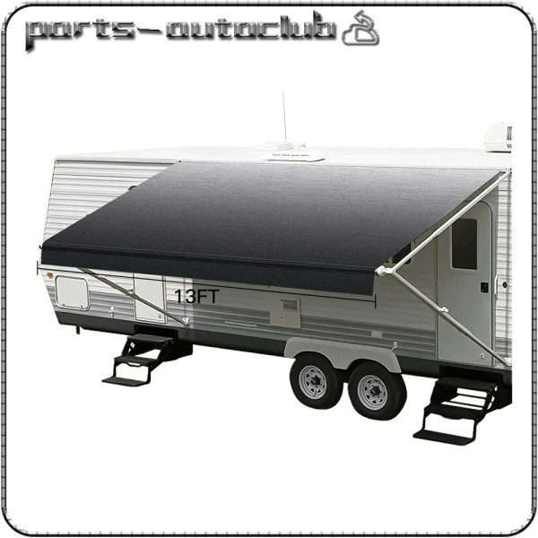 Parts-AutoClub RV Awning Fabric 12.1 Feet Length Camper Vinyl Awning