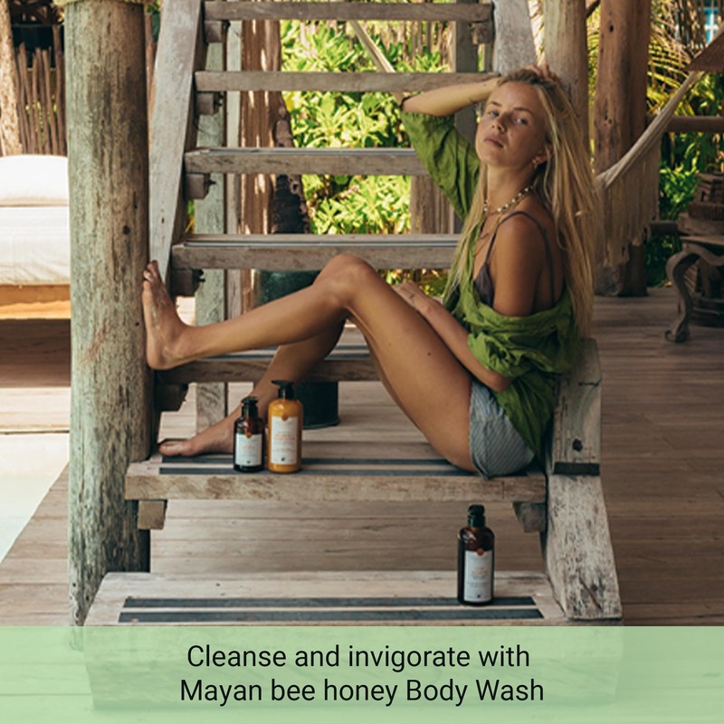 Yucatan Herbal Mayan Bee Honey Body Wash