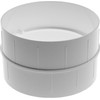 Vent Systems 4" Inch - White - Male Fit Duct