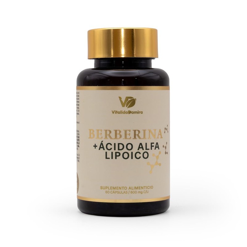 Berberina HCL 250mg + Ácido Alfa Lipoico 100mg | 60