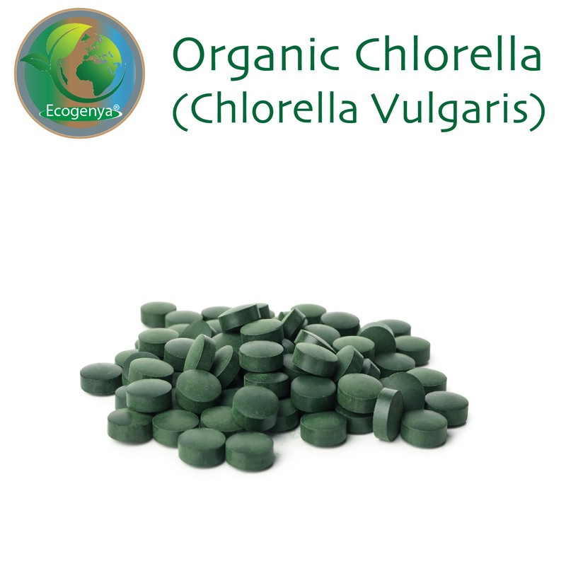Ecogenya NEW Ecogenya Organic Chlorella Tablets - 500mg - Hawaiian