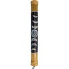16" Handmade & Painted Bamboo Rainstick Moon Phases Ethically made
