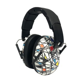 BABY BANZ BB654 Earmuffs-Squiggle-2 Years Plus, Multicolor