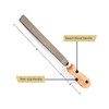 Kings County Tools 8" Flat Woodworking Rasp | High Quality
