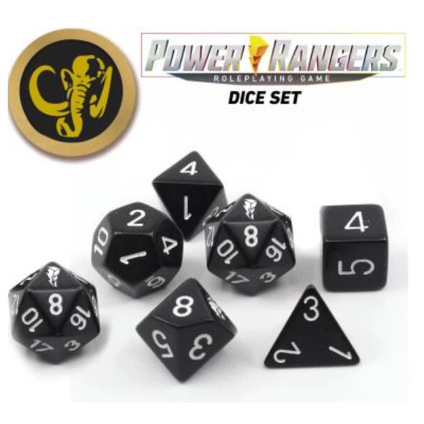 Renegade Games Studios Power Rangers RPG: Game Dice Set -